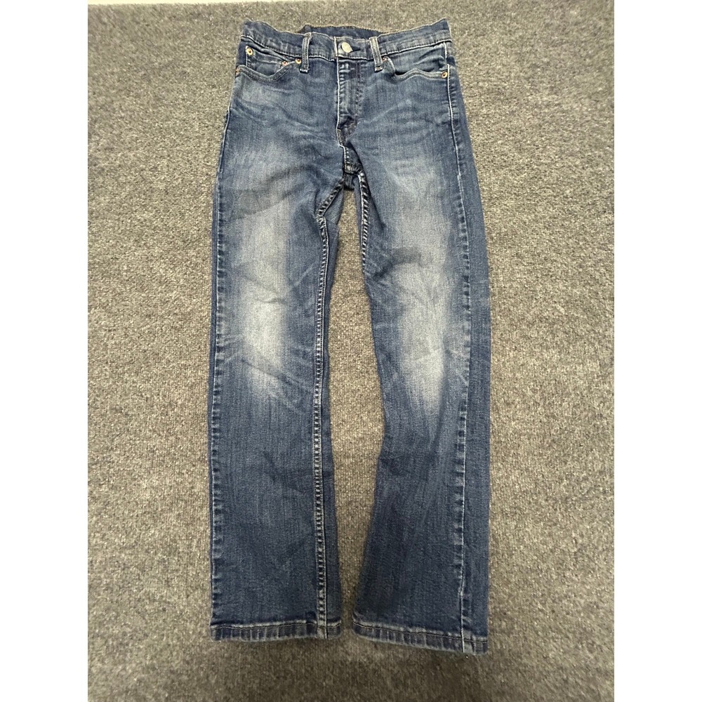 Levi's Jeans Mens Size 30x30 Blue 513 Slim Straight Leg Medium Wash Denim